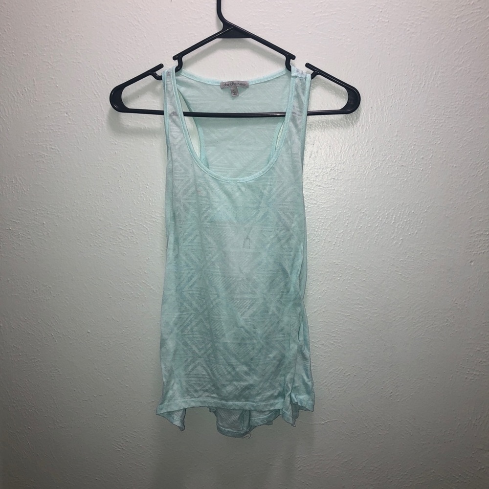 Blue Tank Top